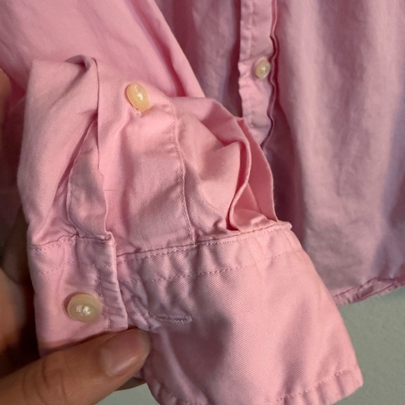 Polo Ralph Lauren Men's Light Pink Long Sleeve Button Down Shirt - Picture 4 of 7